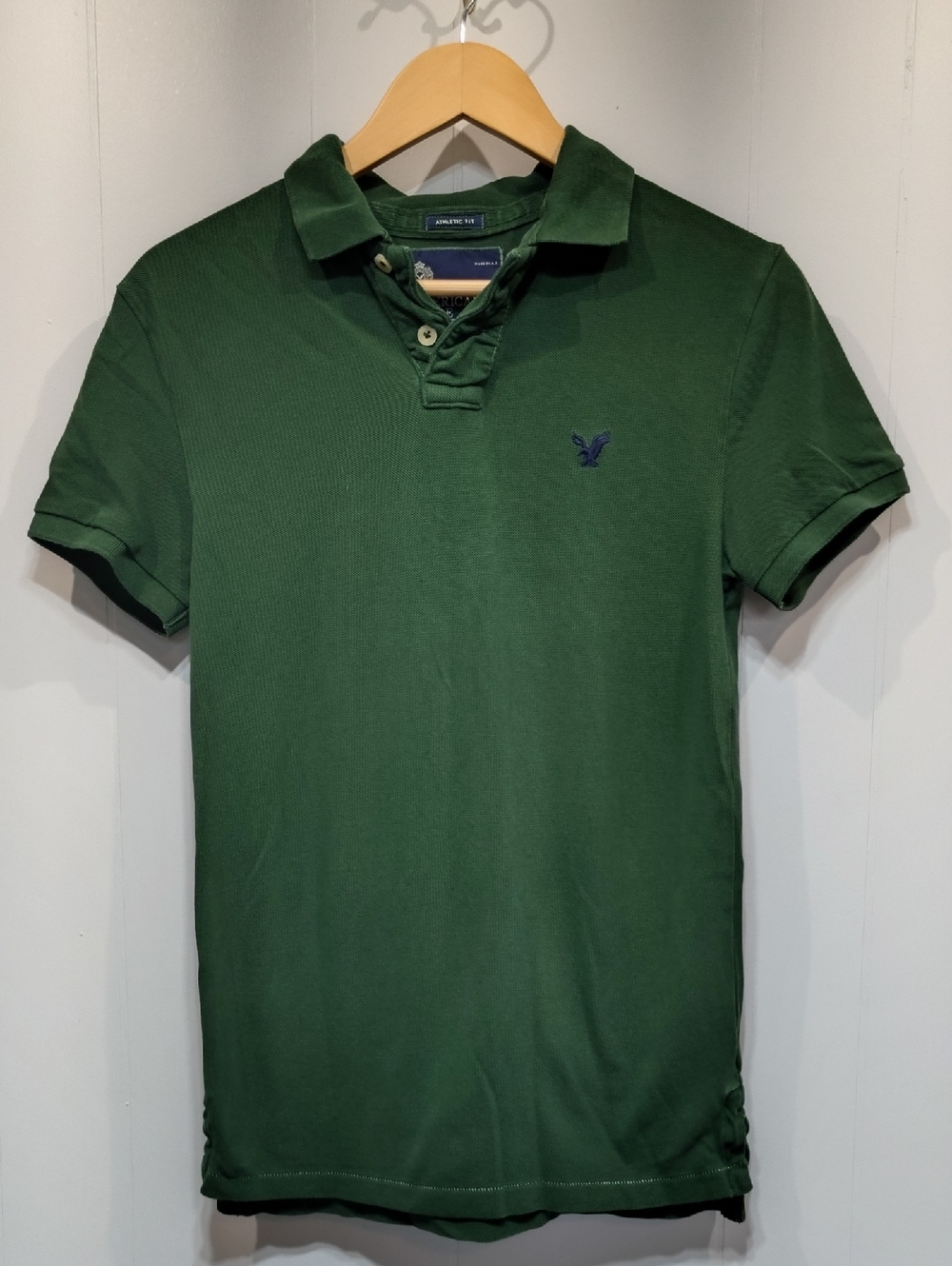 American Eagle Outfitters Forrest Green Polo size Extra Small Y2K 2000's